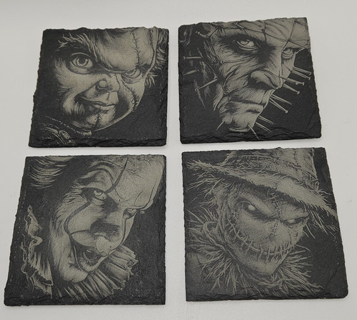 Set horror slate - set, of
