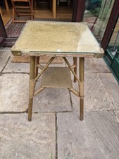 Vintage Side Table (Lloyd Loom