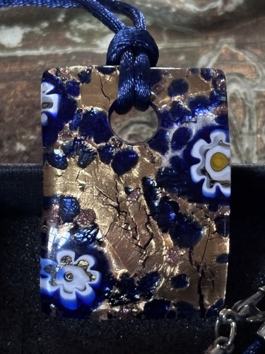 Murano glass pendant necklace - murano,