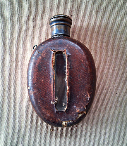 Vintage oval covered pocket - vintage,