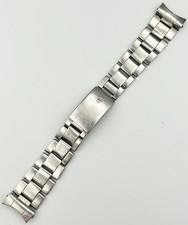 A Vintage Rolex Oyster Stainless Steel Riveted Watch Bracelet 20mm