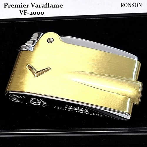 Ronson premier varaflame - ronson, brass