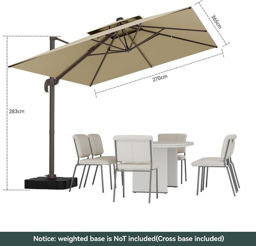 Umbfun rectangle cantilever - rectangle,