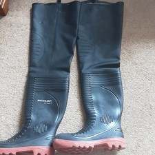 Dunlop Acifort  Safety Thigh Waders Full Safety Wellies Size 42