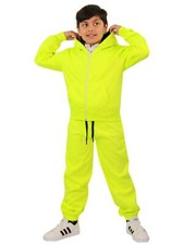 Kids Plain Tracksuit N Green &