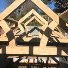 Oak Framed Garage, stable 