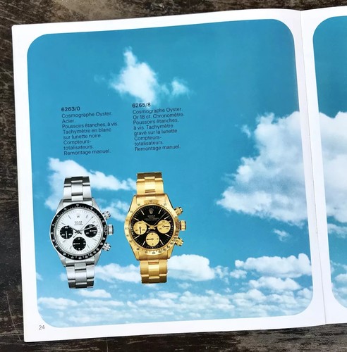 Rolex catalogue 1977 french - catalogue,