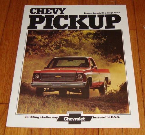 Original 1974 chevrolet pickup - chevrolet,