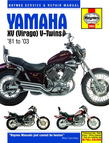 Haynes manual 0802 for - manual, yamaha