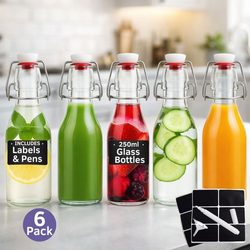 Glass bottles with swing - bottles,