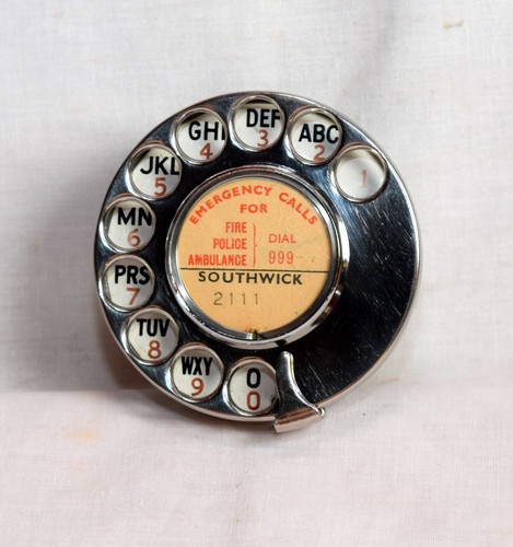 Gpo telephone dial - no, 12