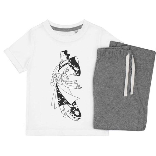 Oriental man kids nightwear - 'oriental,