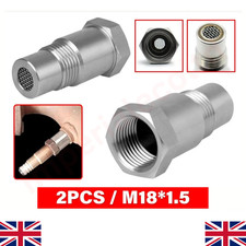 2X Oxygen O2 Lambda Sensor Catalytic Converter Check Fix CEL Spacer Adapter Plug