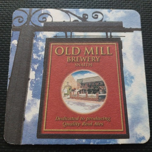 Old mill beer mat cat - mat, uk