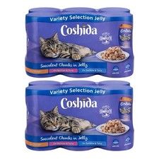 2 x Coshida Cat Food Variety