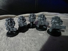 Horus Heresy Multimelta Squad Of 5 Space Marines Warhammer Built