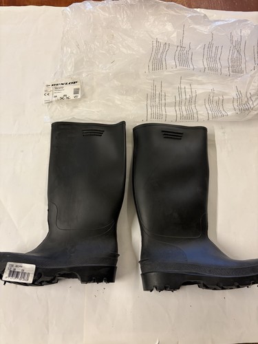 Dunlop men boots - black,, uk