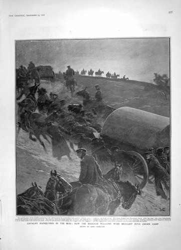 Original old antique print - old,