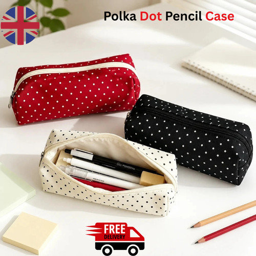 Polka dot pencil - dot, case