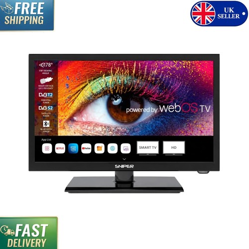 Compact camping tv - 19″,