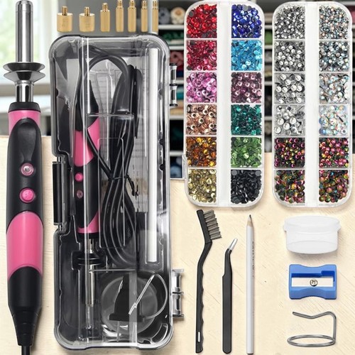 Rhinestone applicator tool kit - applicator,