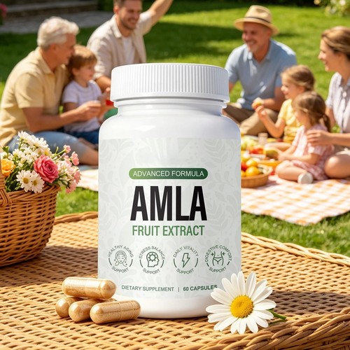 Organic amla capsules 1000mg - capsules,