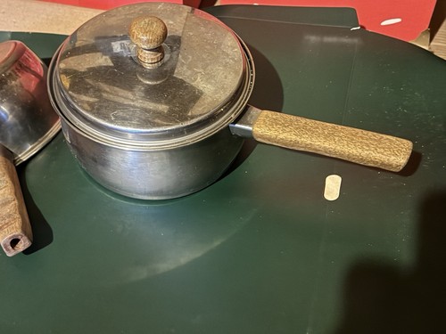 Vintage prestige saucepans - vintage,