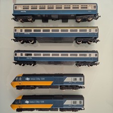 Hornby High Speed Train Set Pack Inter-City 125 00 Gauge with 3 coaches Unboxed