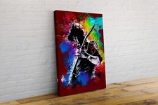 Dave Grohl Singer Framed Canvas Wall Art Picture Print Decor