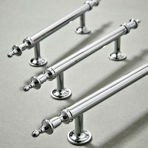 Silver chrome drawer - chrome, knob