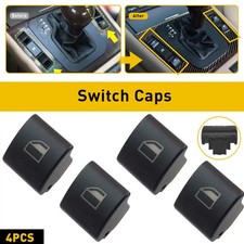 For 2001-05 BMW E46 325xi 325i 330i 330xi Window Switch Button Cover Cap 4PCS