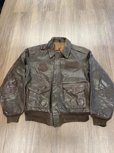 Vintage named usaf leather - vintage, a-2