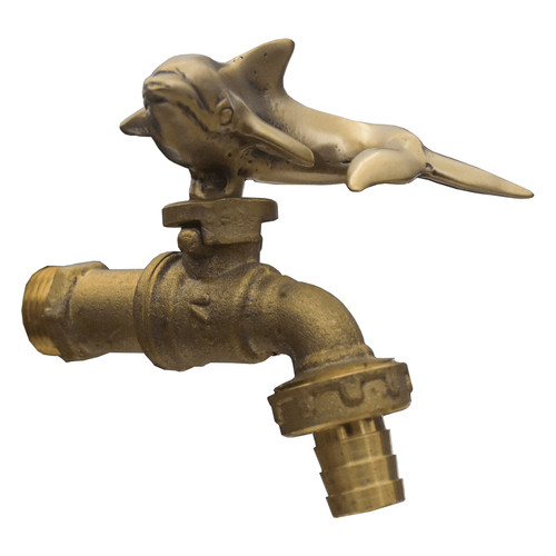 Dolphin brass faucet tap water - brass,