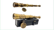 Rare Brass Telescope Spyglass