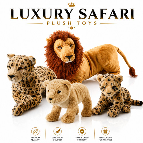 Premium plush safari - plush, animal