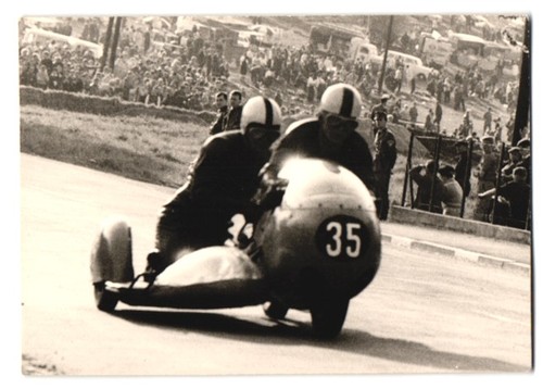 Photograph motorcycle racing
