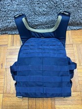 5.11 Tactical TacTec Adjustable Trainer Weight Vest Blue 20lbs Unisex