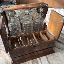 Antique beautiful decanter set - beautiful,