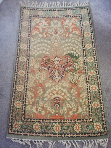 Vintage embroidered rug - /, wall