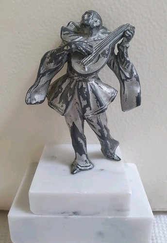 Art deco style clown playing - clown,