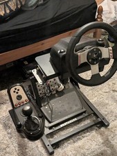 Logitech Steering wheel & Apiga stand for Playstation 3