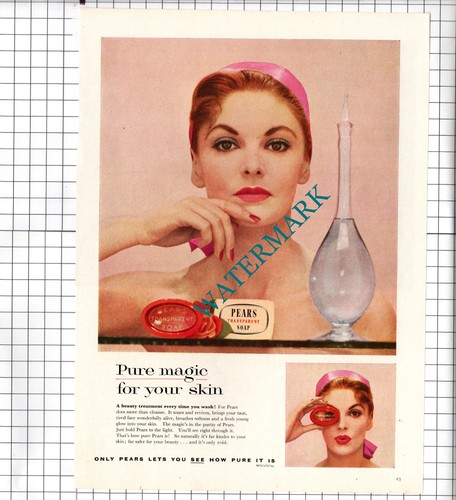 Pears soap advert 1956 - advert,