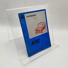 Autobianchi A112 Operating