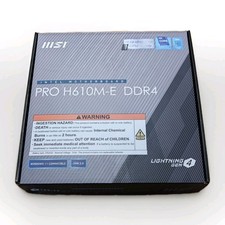 MSI PRO H610M-E DDR4