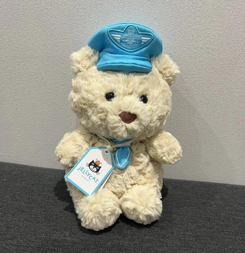 Jellycat airline pilot - jellycat, bear
