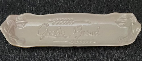 Ceramic brown cream garlic - &,