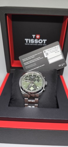 Tissot pr100 chronograph green - chronograph,