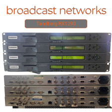 Tandberg RX1290 MPEG2 4:2:2 SD & HD & MPEG4 HD DVB-S2 Receiver - Fully Licensed