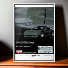 90s Vintage Ad TRD × TOYOTA MR2 , dash Complete car Mk2 E-SW20 TRD2000GT Chaser