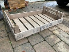 LOVELY VINTAGE SHALLOW WOODEN